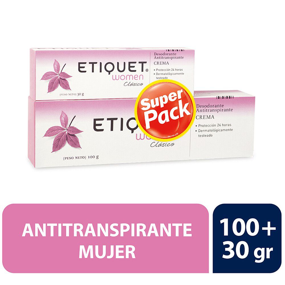 Women Desodorante Crema de 130 gr