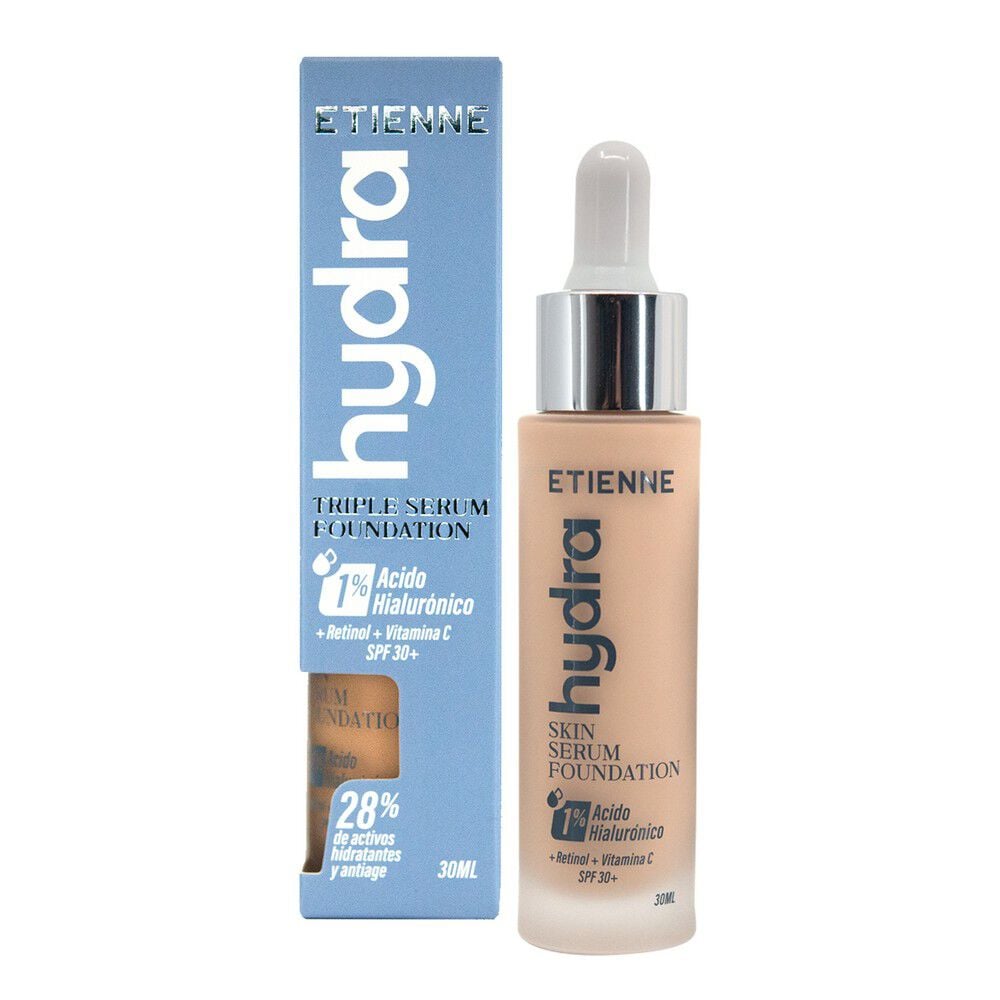 Hydra Base Triple Serum De Maquillaje Hidratante Nature 01 30 ml
