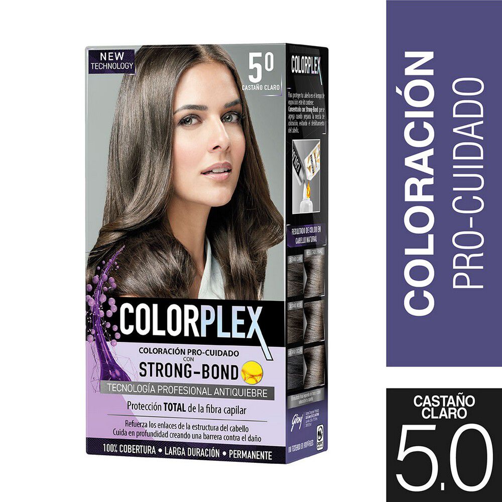 Coloración Permanente Pre-Cuidado Strong-Bond 5.0 Castaño Claro