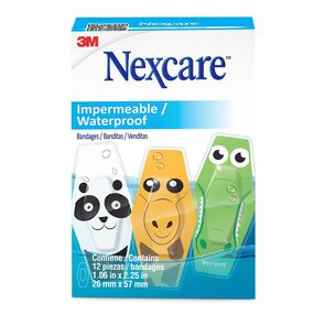 Parche-Infantiles-Impermeables-Animales,-12-un.-Tamaño-único-imagen