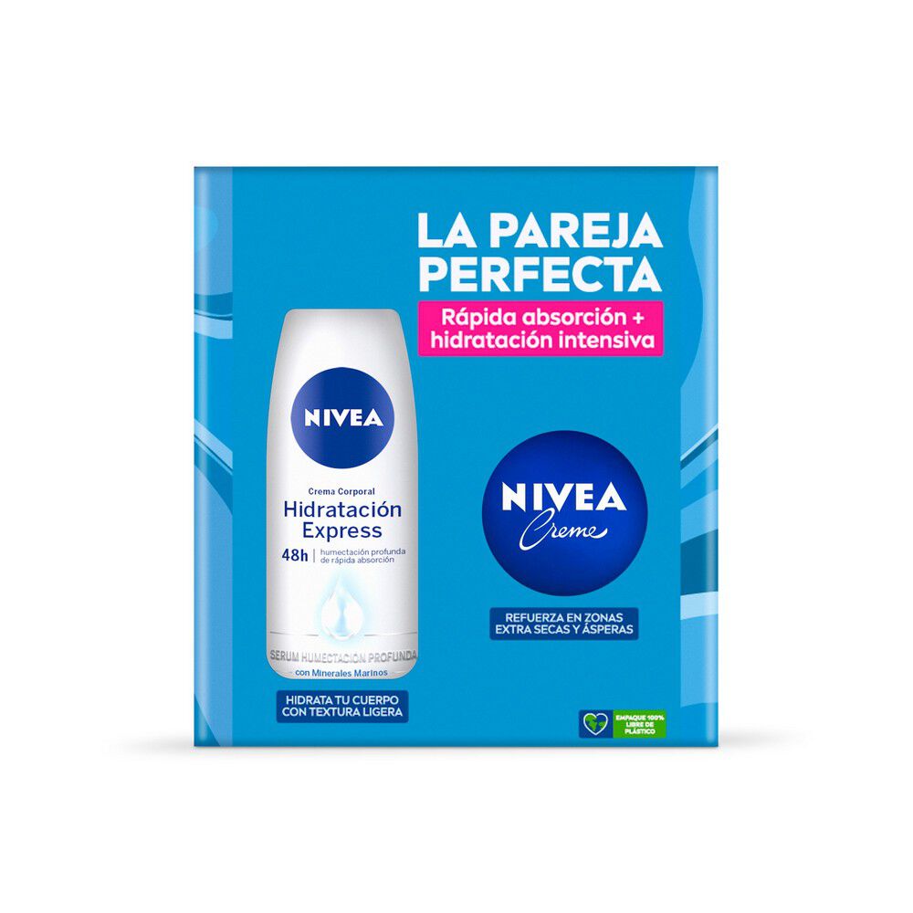 Pack-Crema-Corporal-Hidratación-Express-400-ml-+-Nivea-Creme-Multipropósito-60-ml-imagen-2
