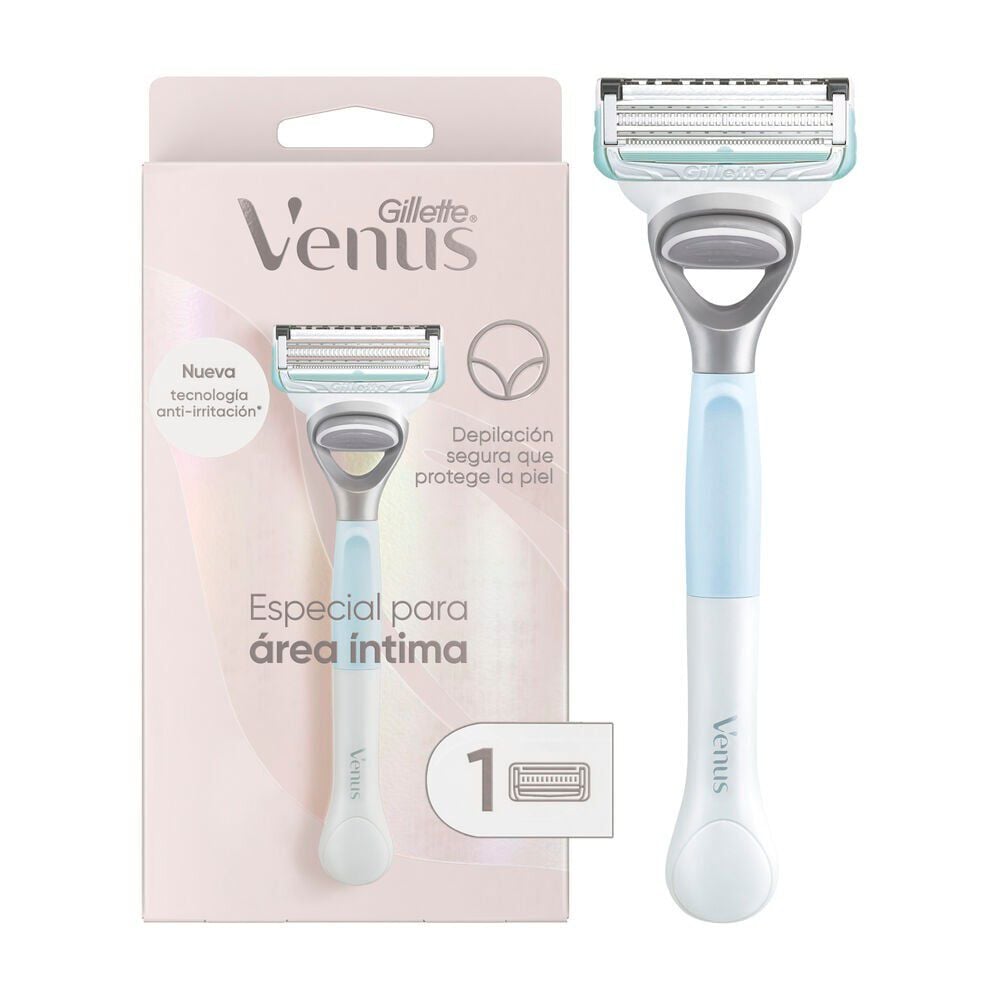 Maquina Para Afeitar Recargable Gillette Venus Especial Para Área Íntima