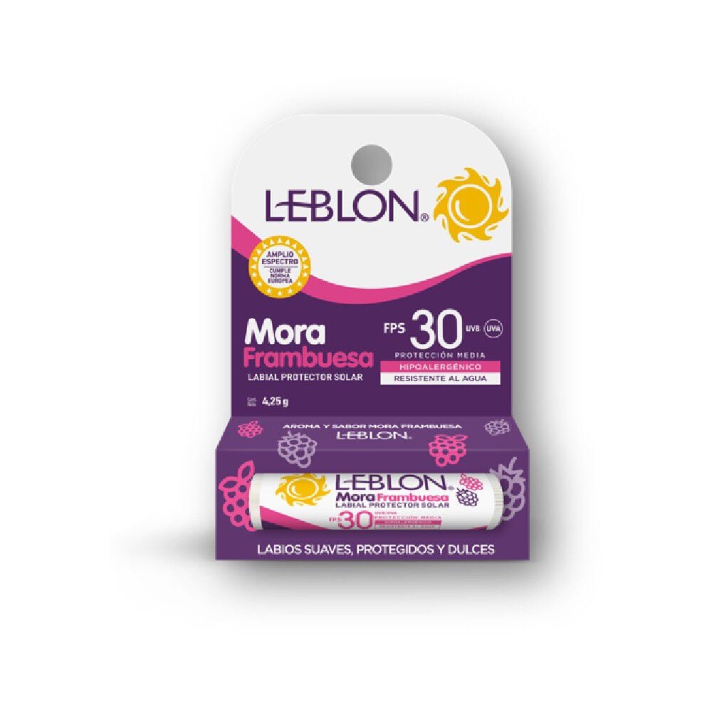 Labial Protector Solar Mora Frambuesa fps30 4,25g