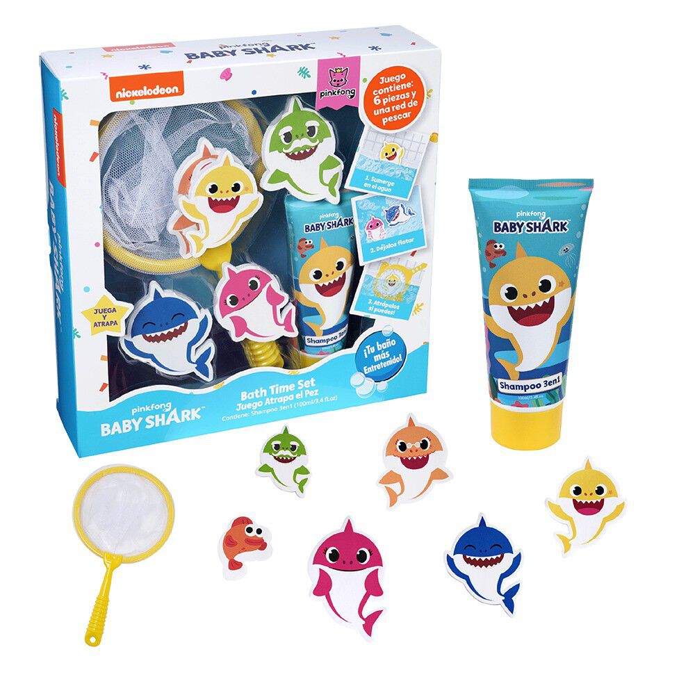 Set-Juego-Atrapa-el-Pez-Baby-Shark-imagen-2