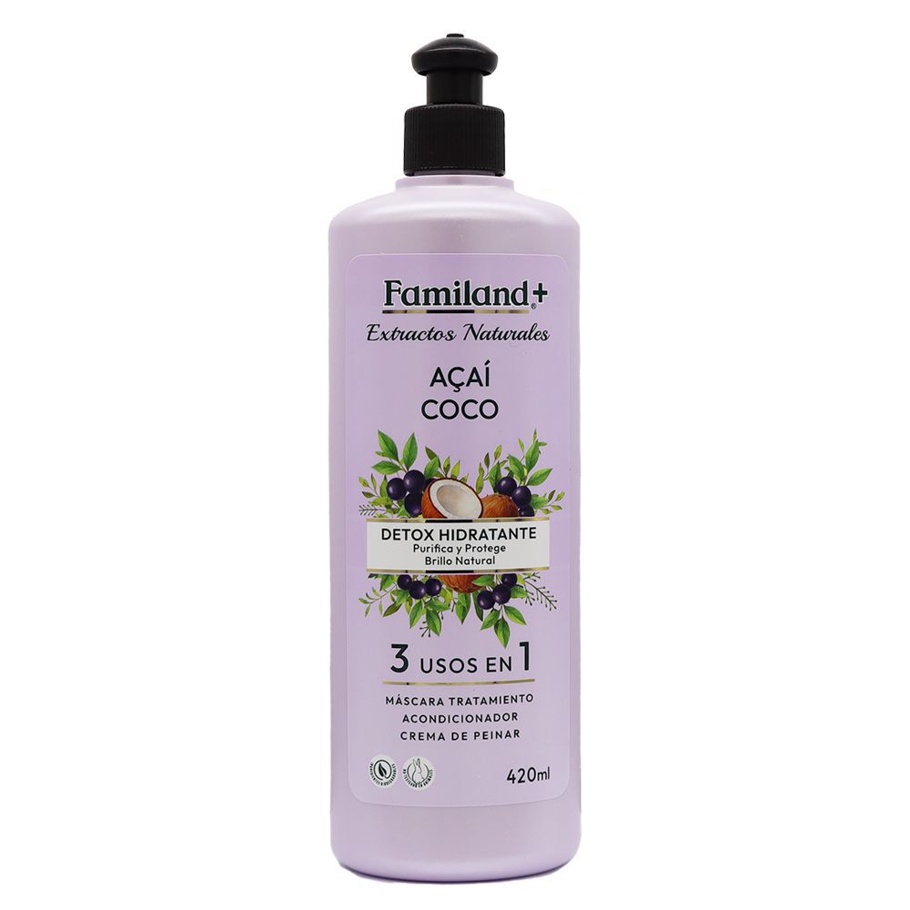 Tratamiento Capilar 3 En 1 Acai Coco 420Ml