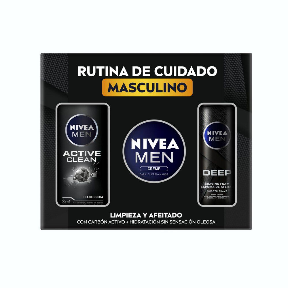 Pack-Espuma-de-Afeitar-+-Gel-de-Ducha-+-Crema-imagen-1