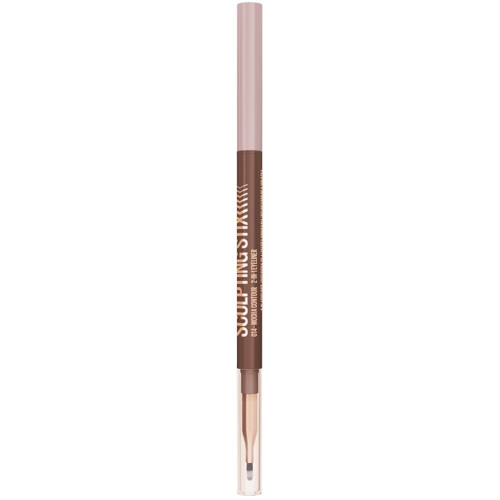 Delineador De Ojos Doble Punta Con Pincel, Sculpting Stix Tono Mocha Contour