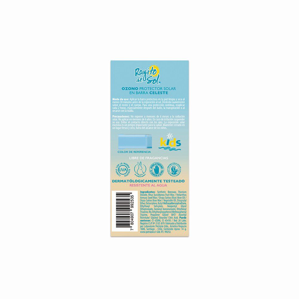 Protector-Solar-en-Barra-FPS-50-Kids-Stick-Celeste-imagen-2
