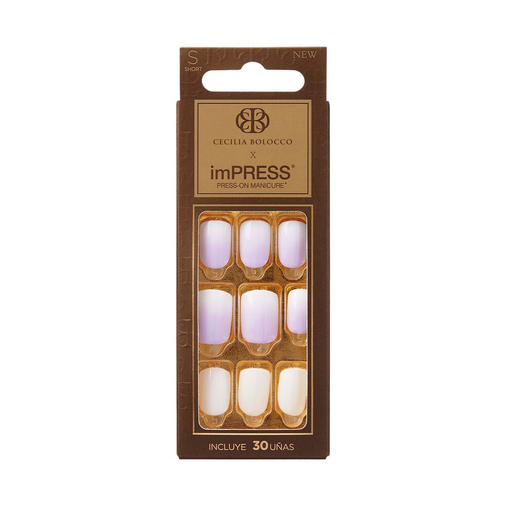 Uñas-Impress-Cecilia-Bolocco---Dawn-Lavender-imagen-2