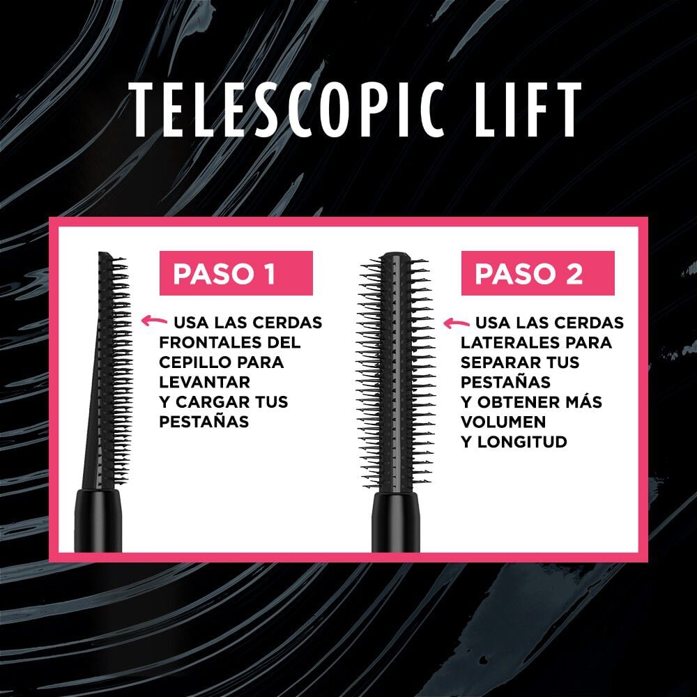 Máscara-de-Pestañas-Telescopic-Lift-Black-Waterproof-imagen-5