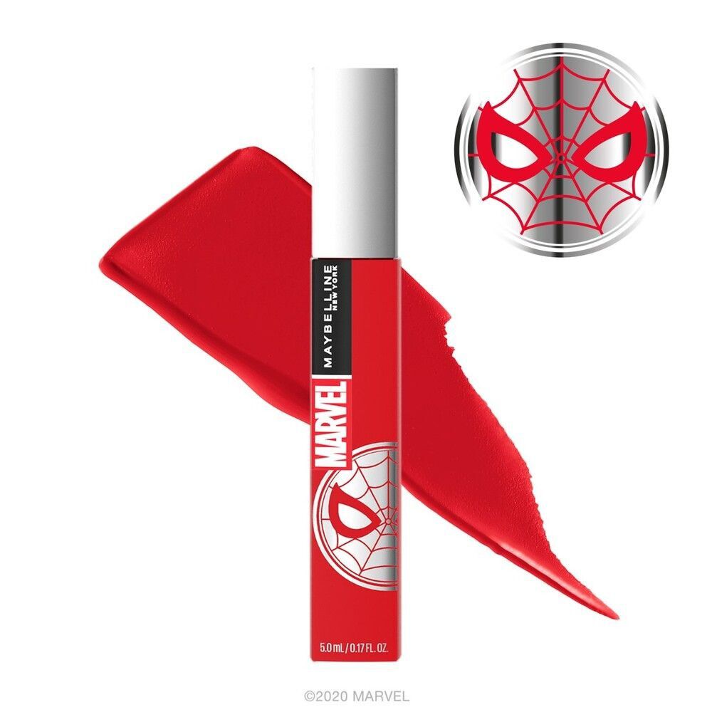 Marvel-X-Maybelline-Labial-Larga-Duración-Super-Stay-Matte-Ink-20-Pioneer-imagen-1