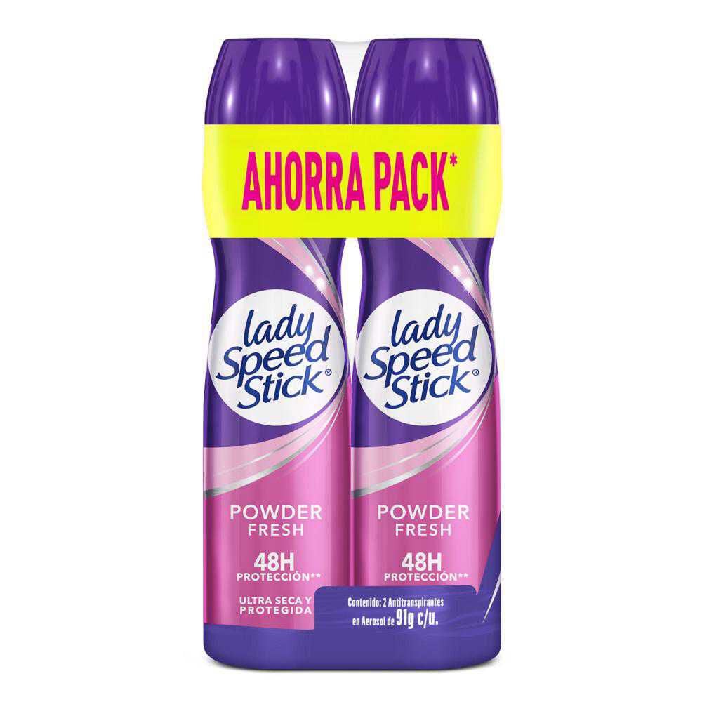 Desodorante en spray fresh 91g 2un