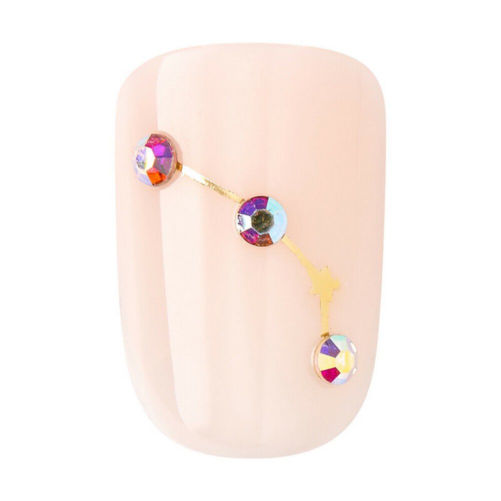 New-Impress-Colección-Zodiaco-Aries-Press-On-Manicure-30-Unidades-imagen-4