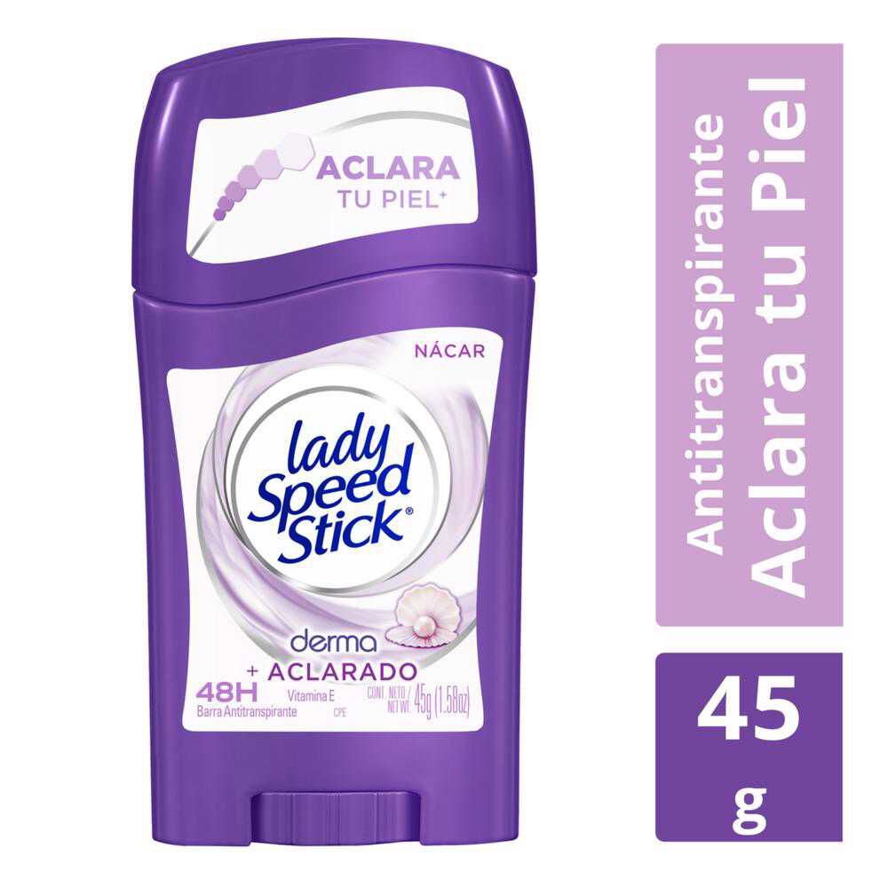 Desodorante en Barra Derma + Vitamina E 45 grs
