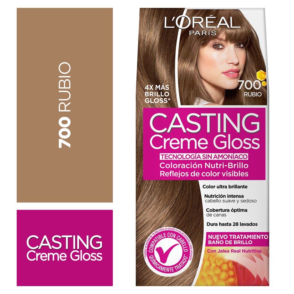 Coloración Creme Gloss 700 Rubio