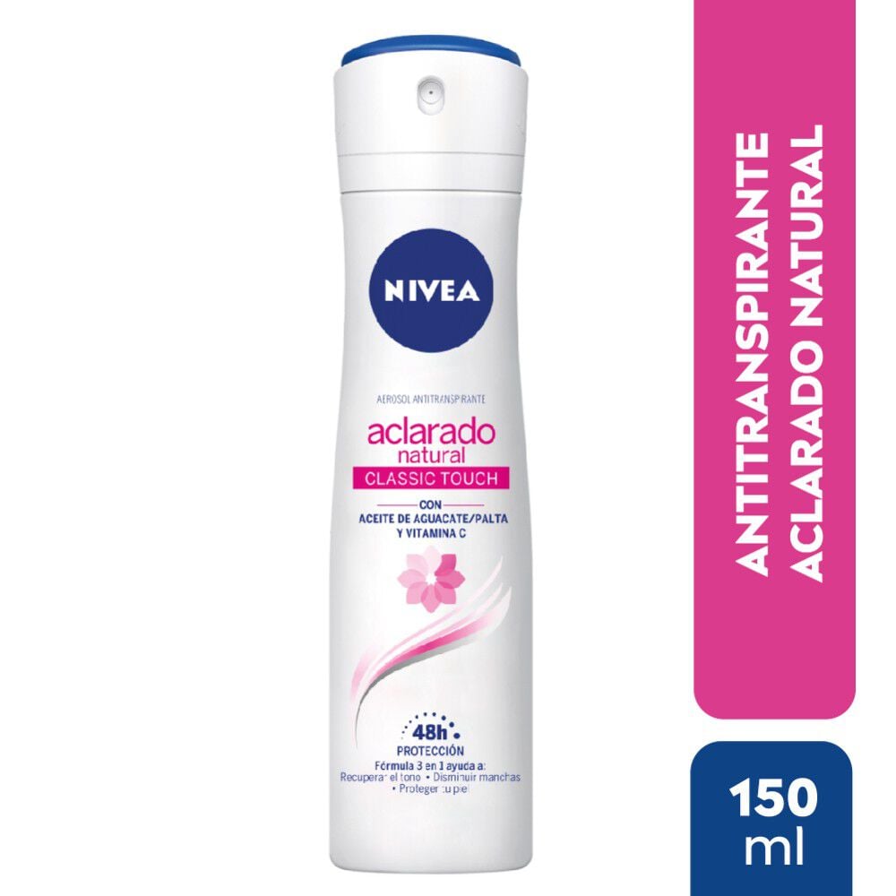 Desodorante Spray Aclarado Natural Classic Touch 150 mL