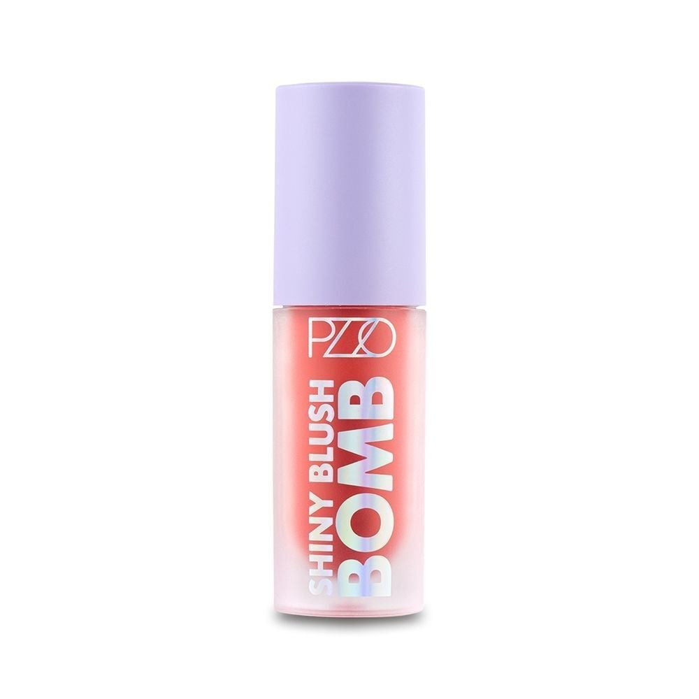 Rubor líquido Shiny Blush Bomb Red Petal