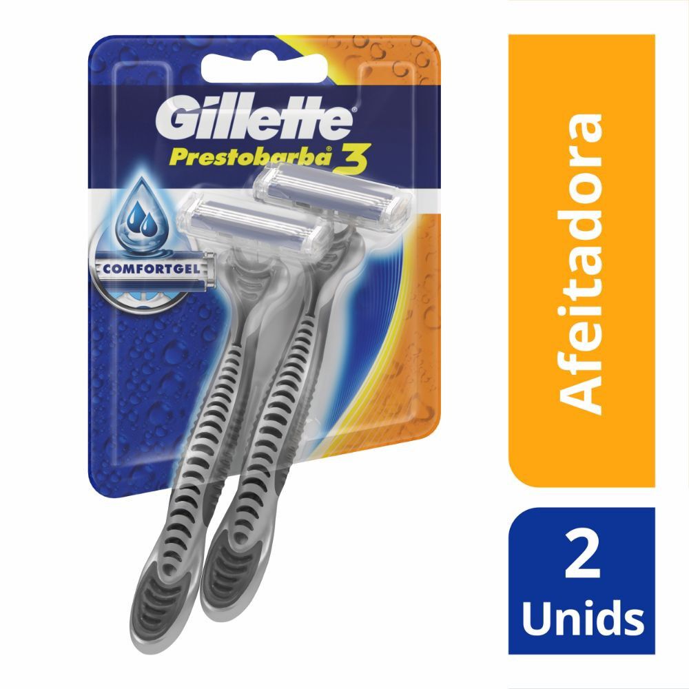 Máquinas para afeitar Prestobarba3 2 Unidades