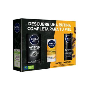 Espuma-de-Afeitar-Deep-+-Gel-de-Ducha-Deep-+-Crema-Energy-imagen