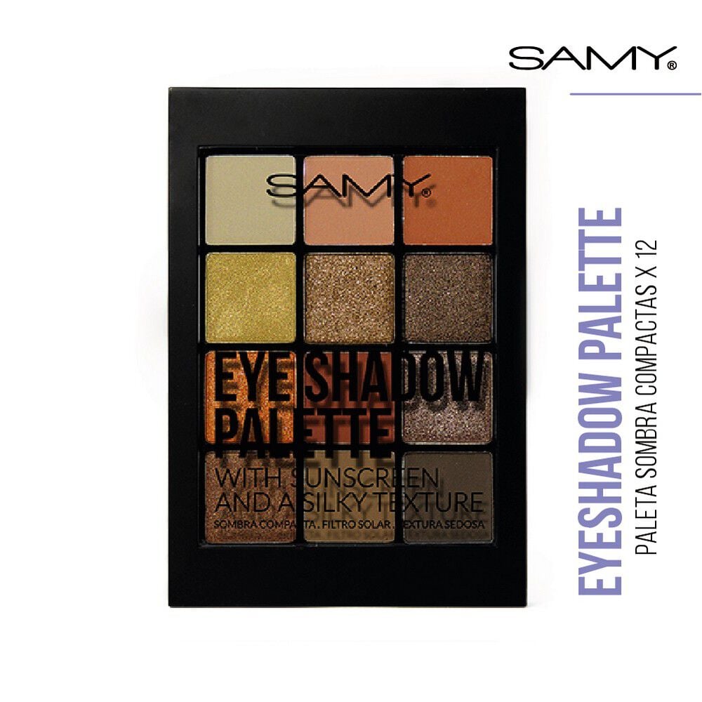 Paleta X 12 sombras compactas Maasai