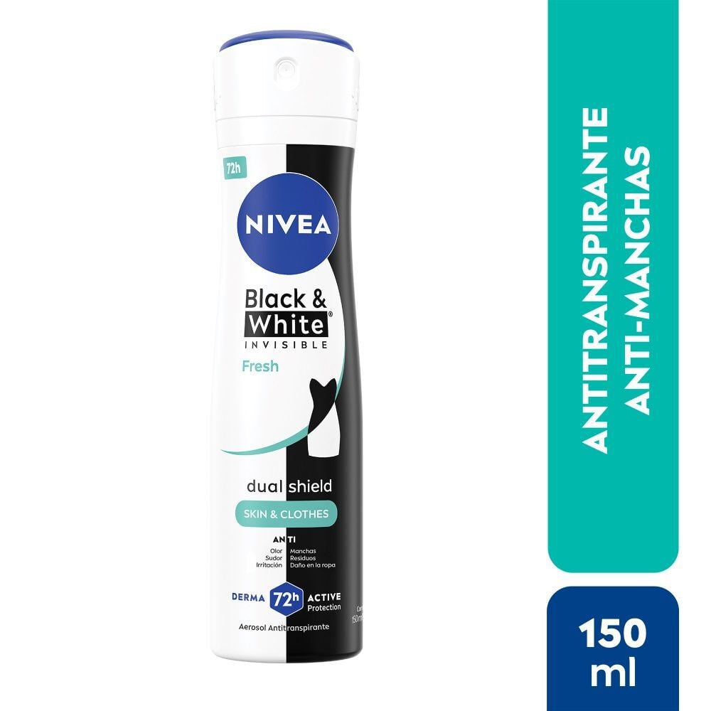 Black & White Fresh Spray Femenino 150Ml