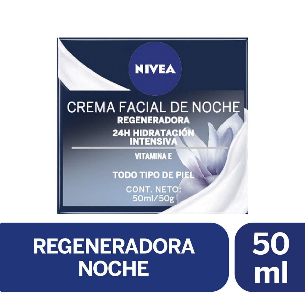 Crema Facial Hidratante Regeneradora Noche 50 mL