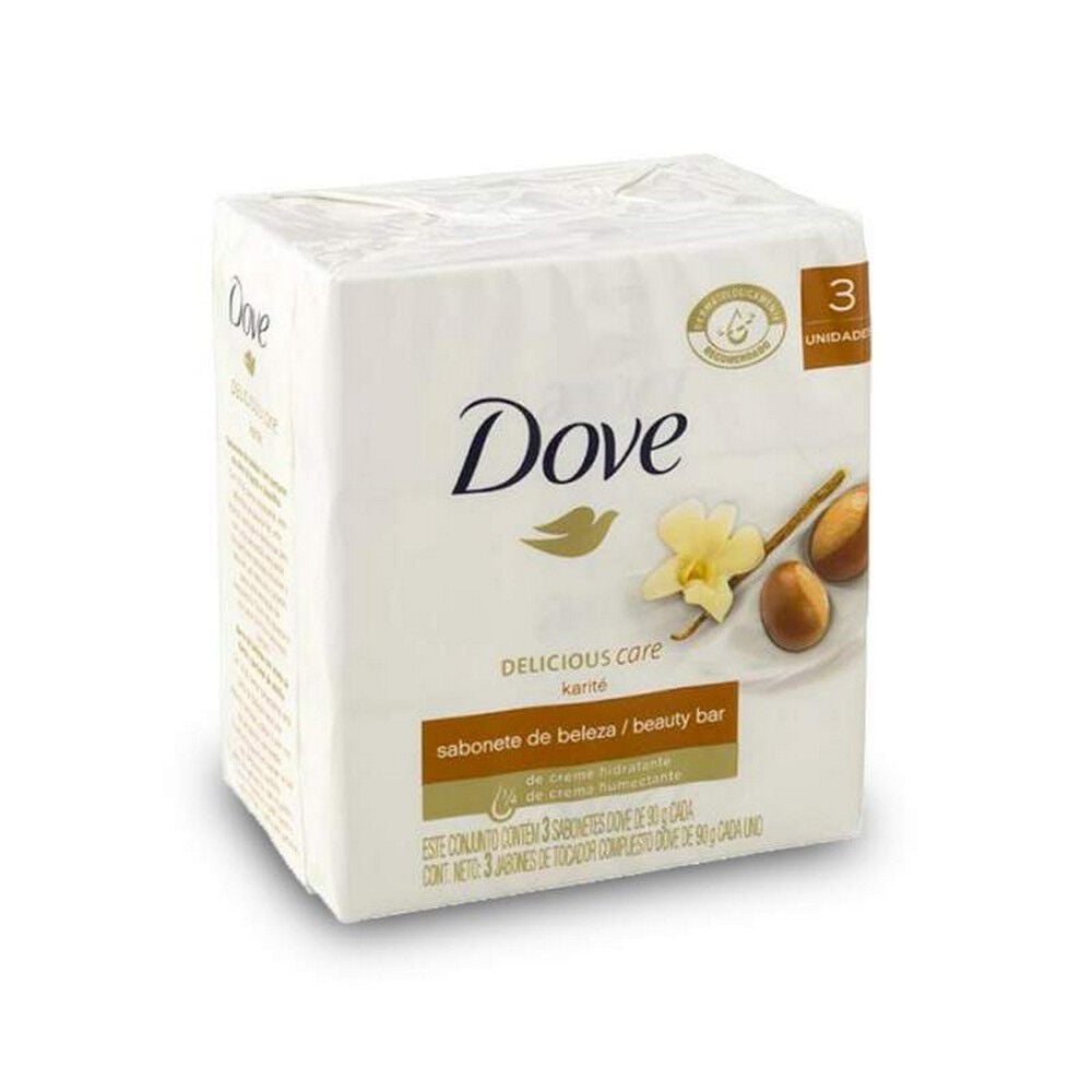 Delicious Care Karite Jabones En Barra 90 grs X3