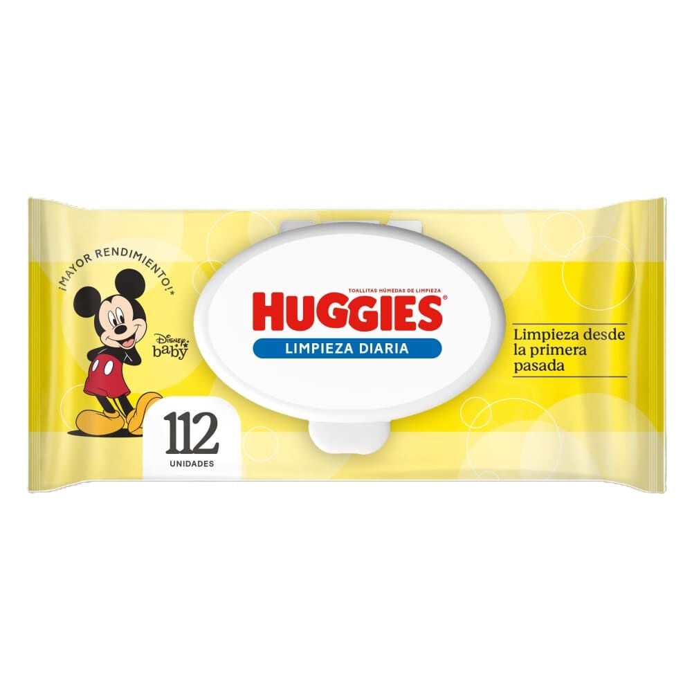 Toallas Húmedas Huggies Limpieza Diaria 112U