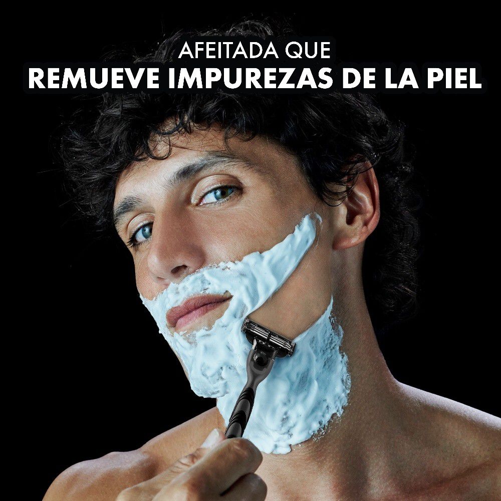 Repuesto-para-Máquina-de-Afeitar-Mach3-Carbón-4-Unidades-imagen-3