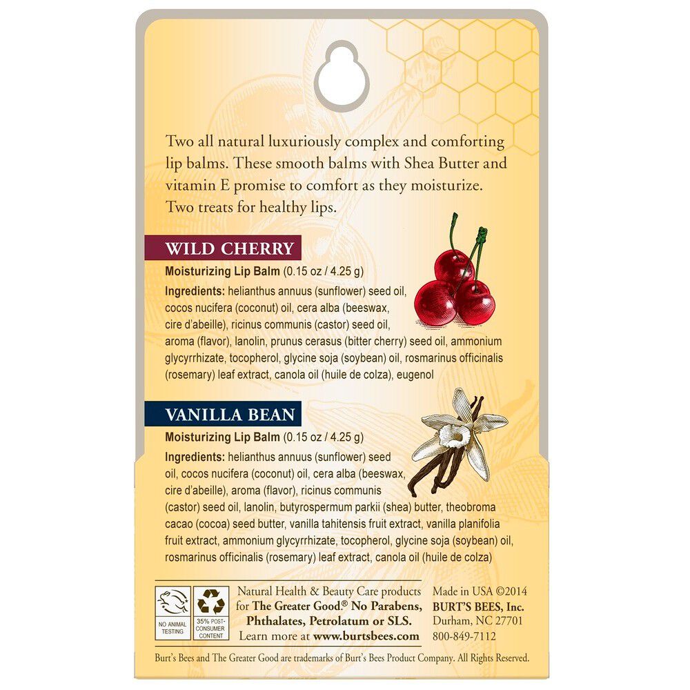 Lip-Balm-X2-Vanilla-Bean&Wild-Cherry-8-grs-imagen-3