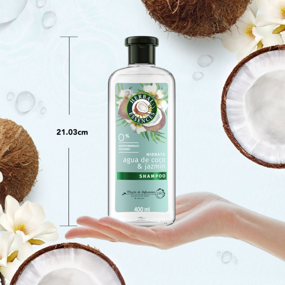 Shampoo-Classic-Hidrata-Agua-de-Coco-&-Jazmín-400-ml-imagen-2