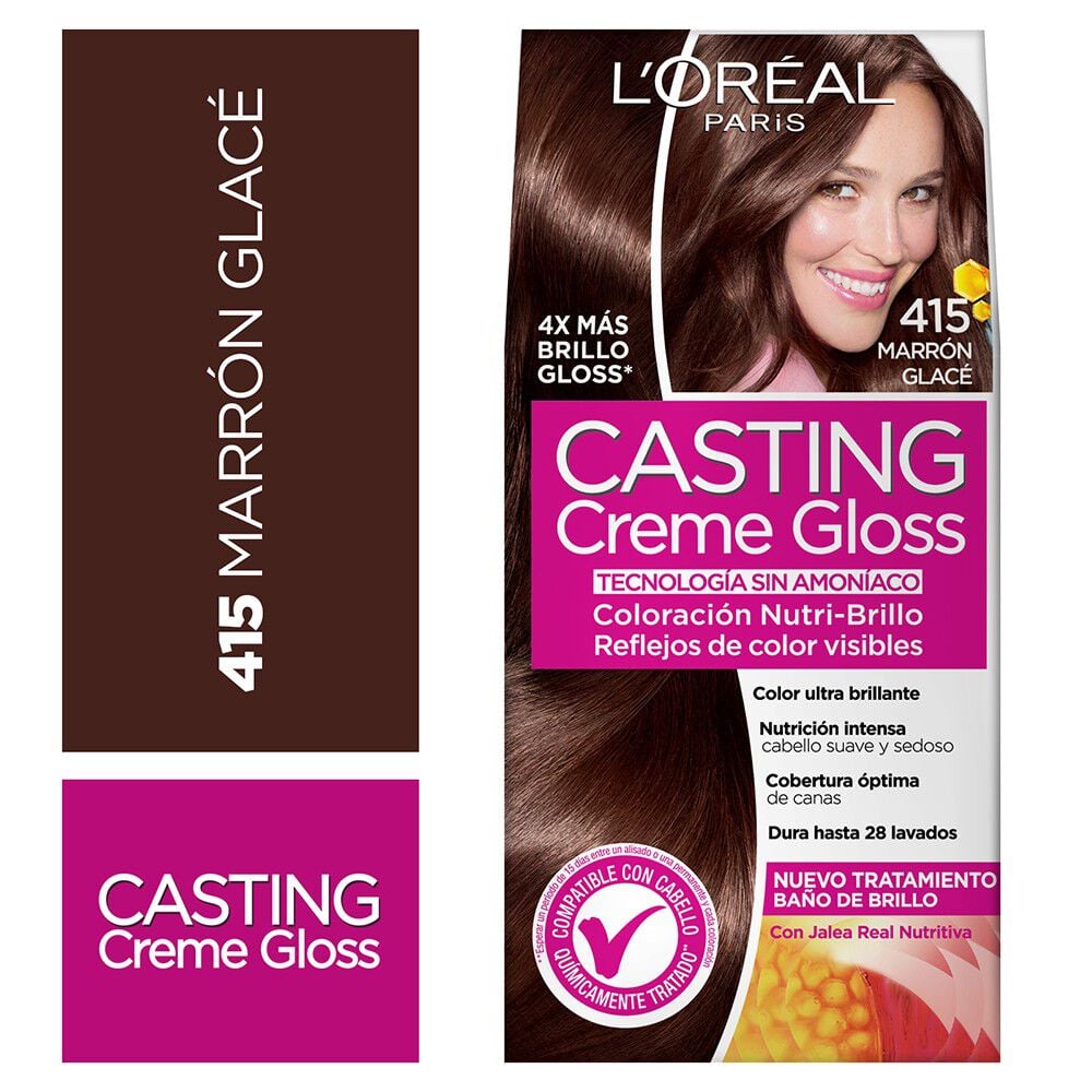 Coloración Creme Gloss 415 Marrón Glace