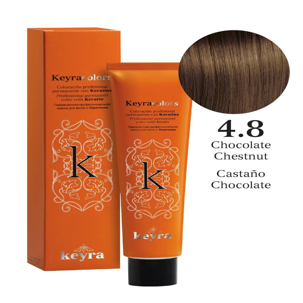 Coloración permanente 4.8 (Hair Color) 100Ml
