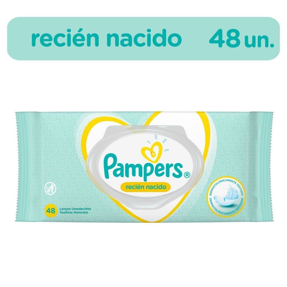 Toallitas Húmedas Recién Nacido 48 Unidades