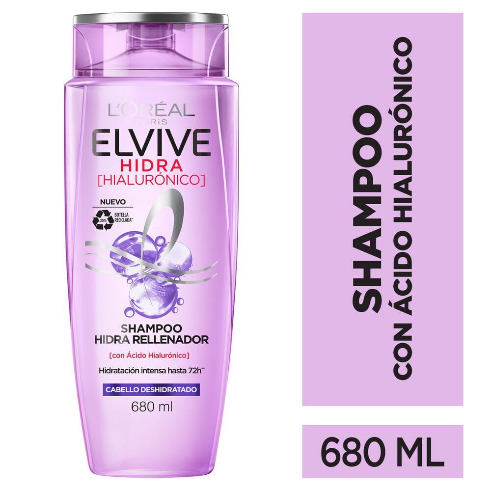 Shampoo Hidra Rellenador Cabello Deshidratado 680 ml