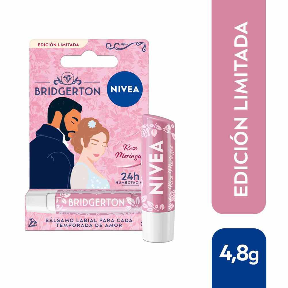 Bálsamo Labial Rose Meringue Edición Limitada Bridgerton