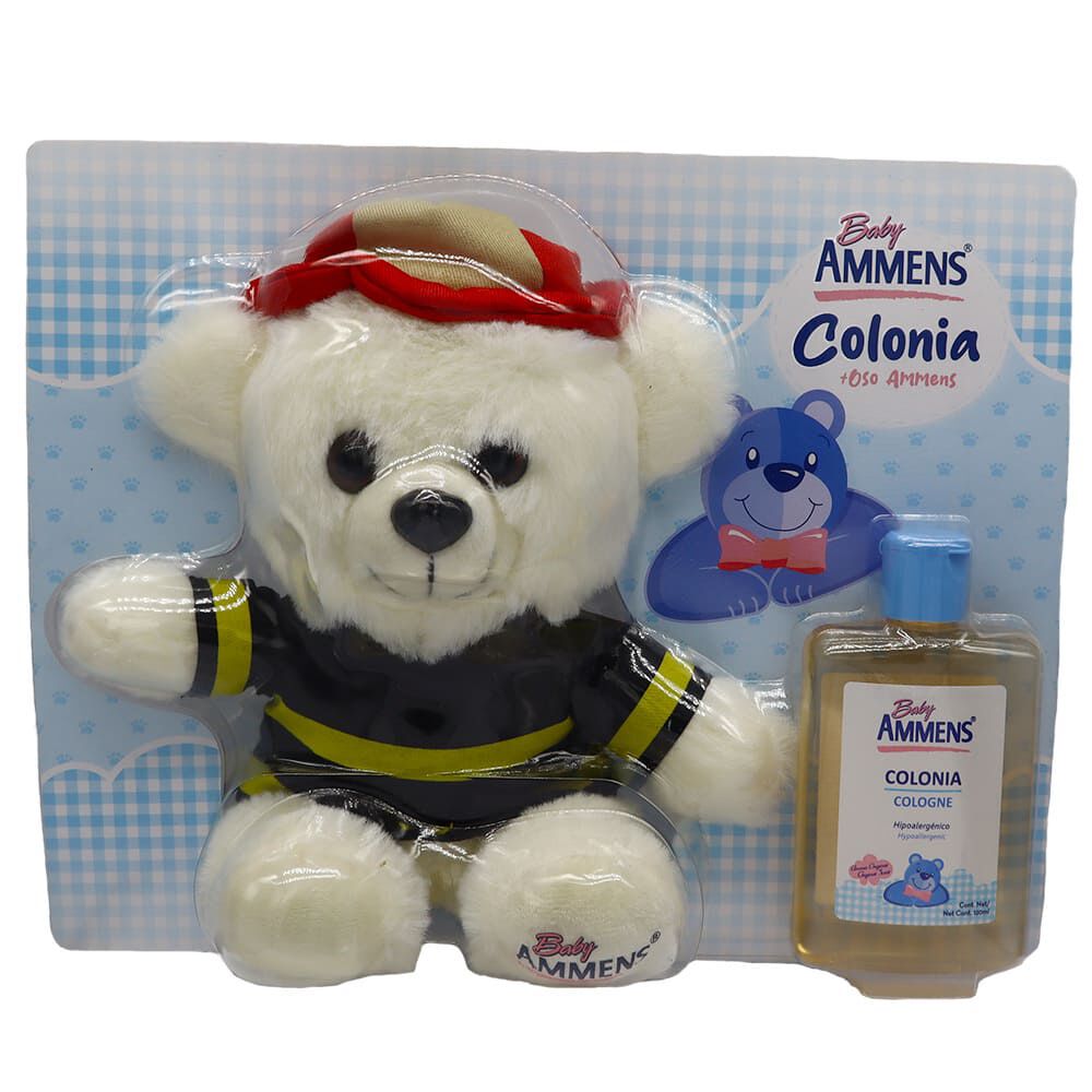 Pack Ammens Colonia 120 Ml+Osito De Colección