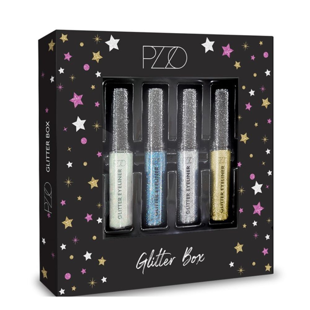 Set con Delineadores Glitter Box