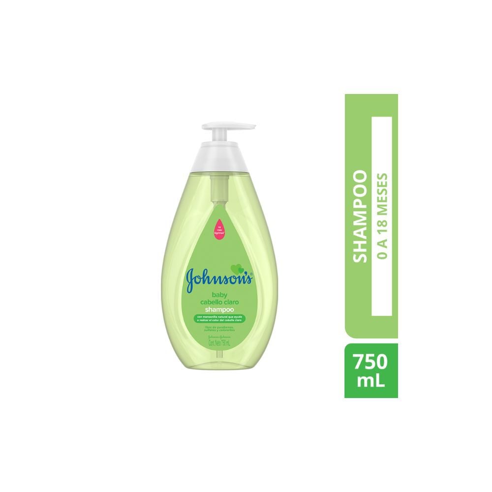Shampoo Para Bebé Cabello Claro X 750 Ml.