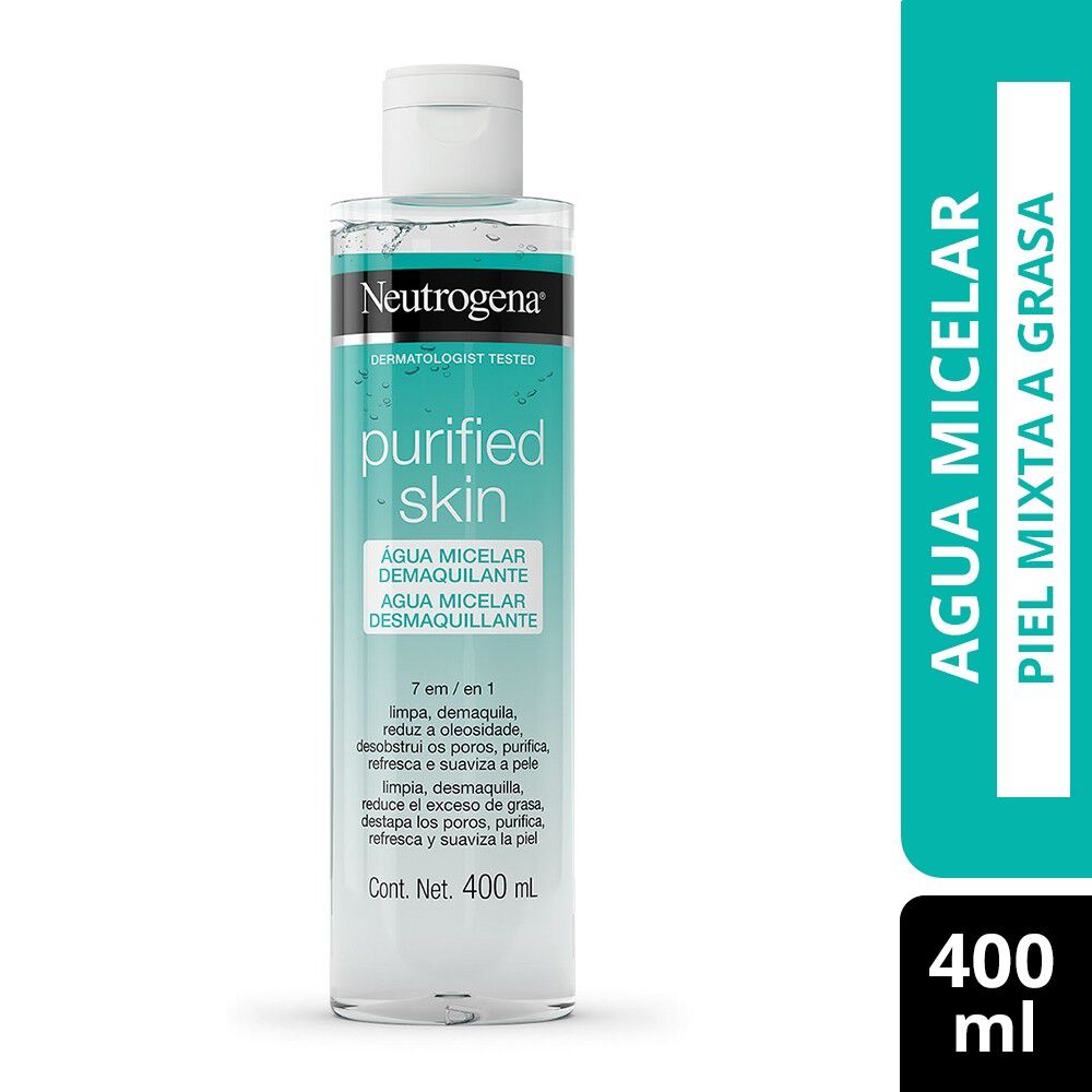 Purified Skin Agua Micelar Desmaquillante 7 En 1 400ml