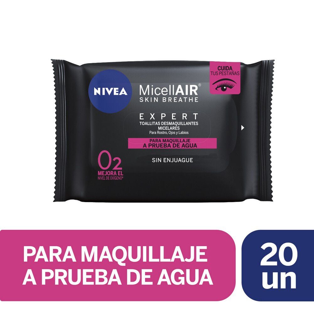 Toallitas Micelares Expert MicellAir 20 Uds