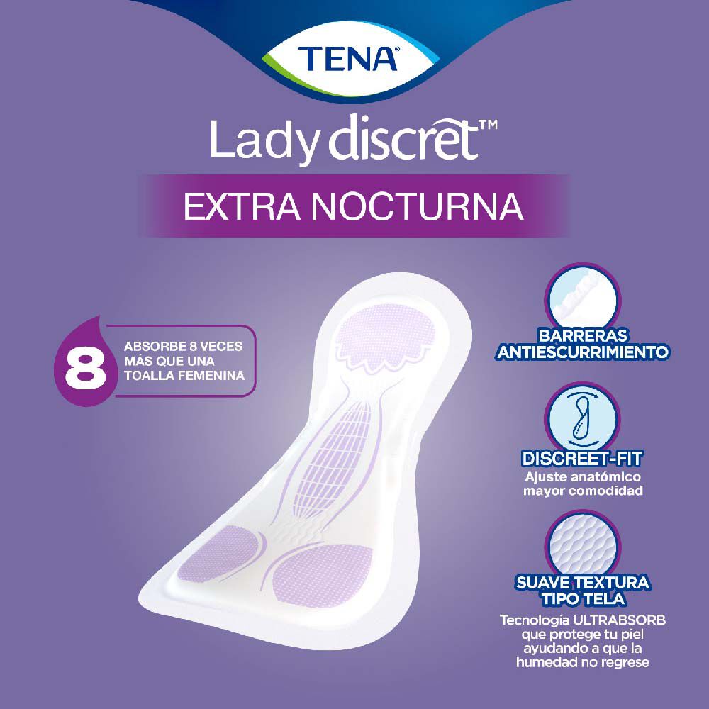 Toalla-para-Incontinencia-Urinaria-Nocturna-Súper-Absorbente-largo-8-unidades-imagen-3