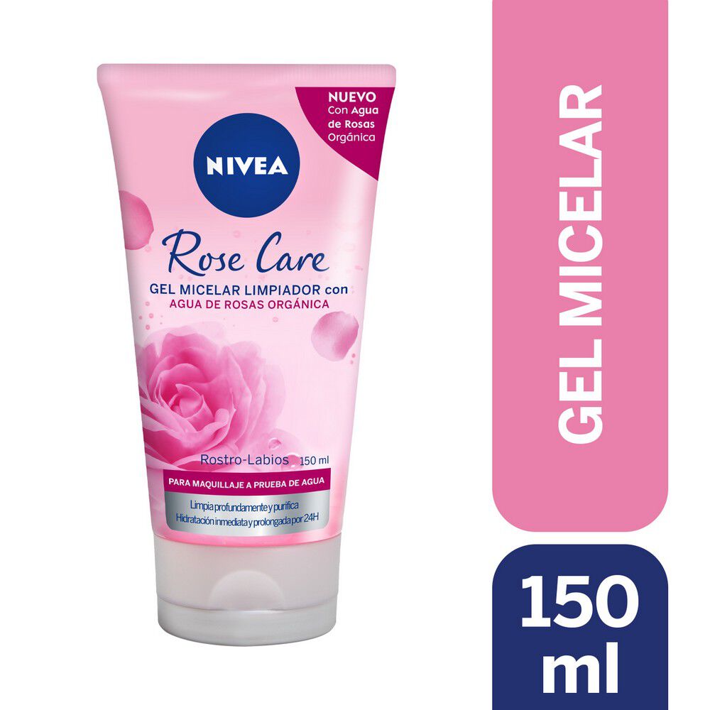 Rose Care Gel Micelar Limpiador Rostro-Labios 150 mL