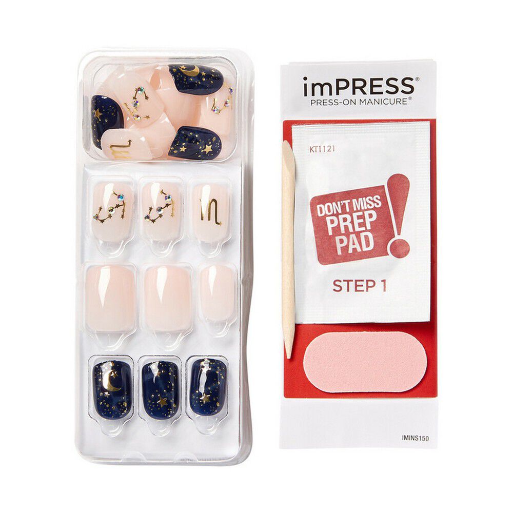 New-Impress-Colección-Zodiaco-Escorpio-Press-On-Manicure-30-Unidades-imagen-2