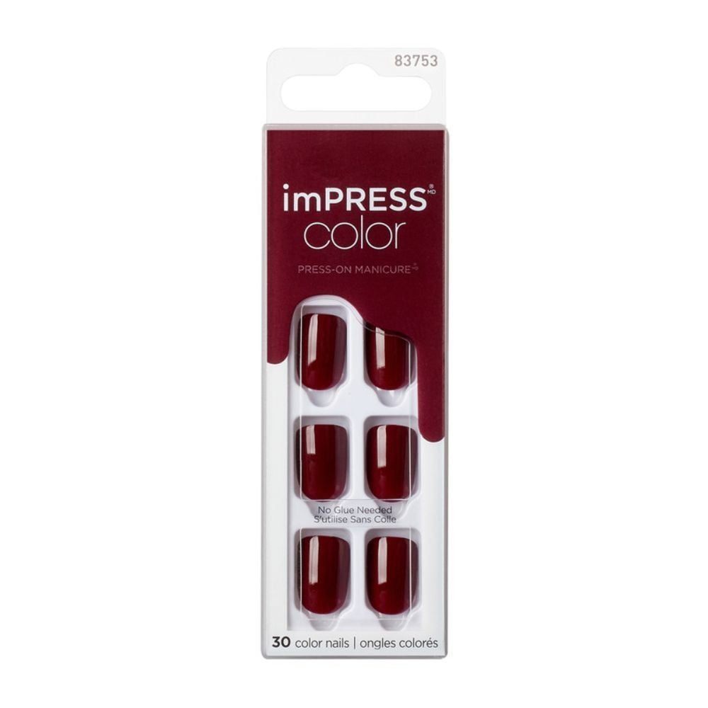 Uñas Postizas Impress Color Im Not A Cinna X30