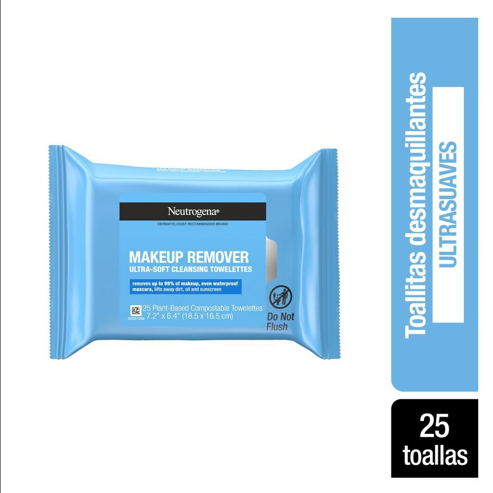 Toallas Desmaquillantes Ultrasuaves 25 Uds