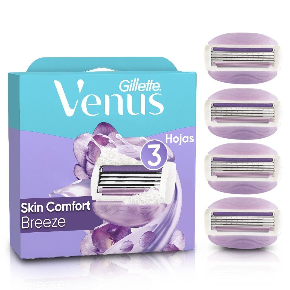 Repuestos de Afeitar Venus Breeze 4 Und