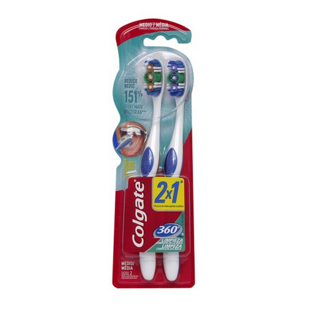 Cepillo-Dental-Colgate-360º-Original-Medio-2-Unidades-imagen-2