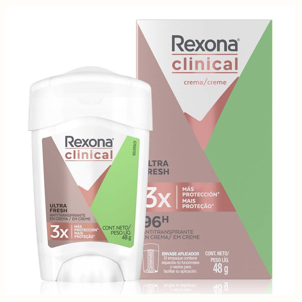 Clinical Desodorante Femenino Ultra Fresh Crema En Barra 48 grs image number null