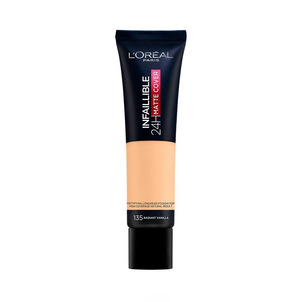Infaillible Base de Maquillaje 24H Matte Cover 135 Radiant Vanilla 30 mL